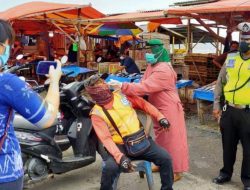 Biar Zona Kuning, Tapi Patroli Protokol Kesehatan di Ternate Tetap Jalan