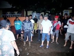 Wali Kota Ternate Tinjau Lokasi Banjir di Kelurahan Makassar Timur