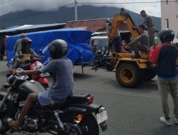 Parkir Liar, Mobil dan Odong-odong Diderek Petugas Satpol PP dan Dishub Ternate