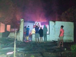 Satu Unit Rumah Warga di Halmahera Barat Terbakar