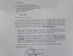 Warga di Ternate Bebas Tentukan Pelaksanaan Shalat Idul Adha 1443 H