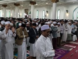 Pelaksanaan Shalat Idul Adha di Masjid Almunawar Tanpa Dihadiri Wali Kota dan Wawali Ternate