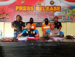 Diduga Jadi Pengedar Ganja, Dua Karyawan PT IWIP Diciduk Polisi