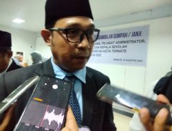 Pasca Dilantik, Kadis PUPR Ternate Siap Action