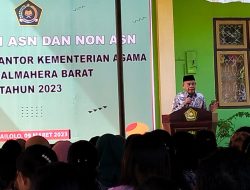 Kemenag Malut Ingatkan Netralitas ASN di Tahun Politik