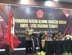 Nirwan Ali Terpilih sebagai Ketua IKA Fakultas Hukum Unkhair