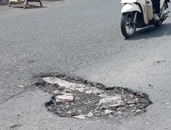 Perbaikan Jalan Berlubang di Ternate Dikerjakan Pekan Ini