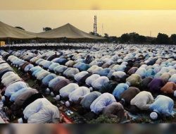 Wali Kota Ternate Salat Idul Fitri 1444 H di Gelora Kie Raha