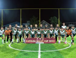 16 Besar Kapolda Cup I, Wansosa FC Siap Bobol Gawang Polres Morotai 2-0