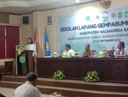 Sekolah Lapang Gempa Bumi dan Tsunami Untuk Warga Halmahera Barat