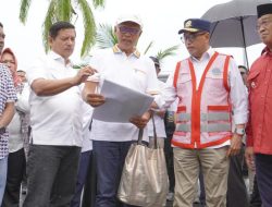 Ke Tidore, Menhub RI Tinjau Lokasi Pembangunan Bandara Loleo