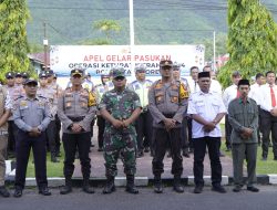 Apel Operasi Ketupat 2024, Polresta Tidore Siagakan 7 Posko Pengamanan