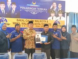 Kembali Bertarung di Pilwako Ternate, Petahana Optimis Bisa Dapat Rekomendasi Nasdem