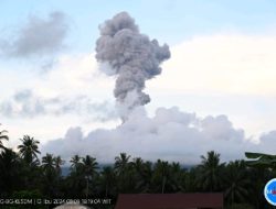 Status Gunung Ibu di Halmahera Barat Siaga 3, Kemensos Salurkan Logistik