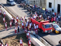 ASN dan Warga di Tidore Kerja Bakti Massal di SPN Polda Malut