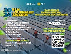 Waktu Pendaftaran PLN Journalist Award 2024 Diperpanjang Hingga 14 November 2024