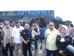 Bertandang ke Geopark Batu Angus Ternate, Ini Harapan Sandiaga Uno