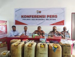 Polres Halsel Ungkap Kasus Perjudian dan Penyalahgunaan BBM Subsidi