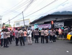 Polres Ternate Arahkan Ratusan Personel Amankan Proses Eksekusi Bangunan