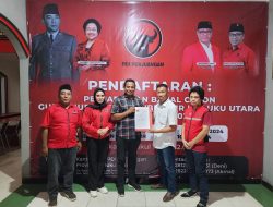 Benny Laos Incar Rekomendasi PDIP Untuk Maju Pilkada Maluku Utara