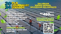 Waktu Pendaftaran PLN Journalist Award 2024 Diperpanjang Hingga 14 November 2024